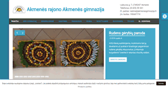 Desktop Screenshot of akmenesgimnazija.lt